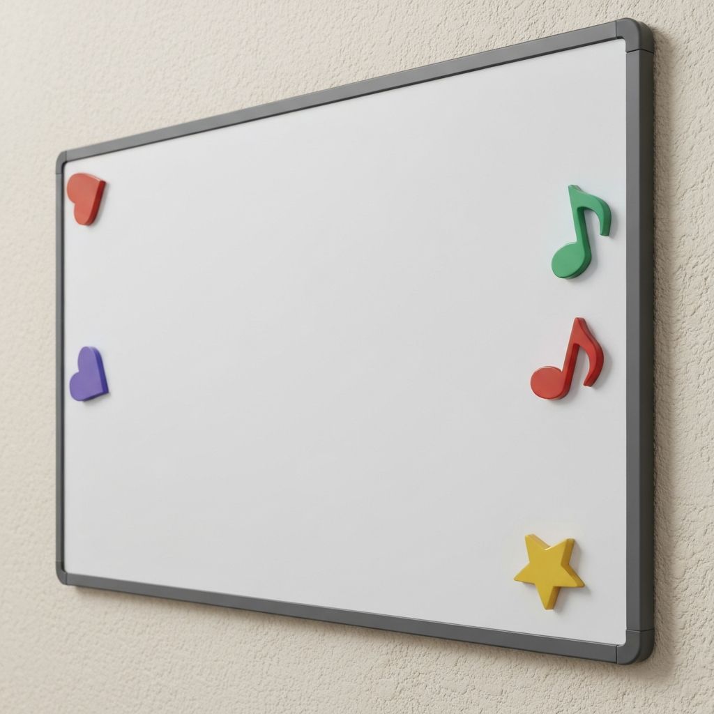 자석 화이트보드 (90x60cm)